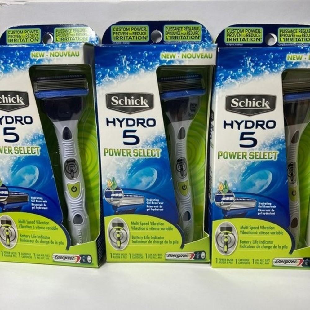 Schick Power Select Hydro 5 Men's Razor Set of 3
